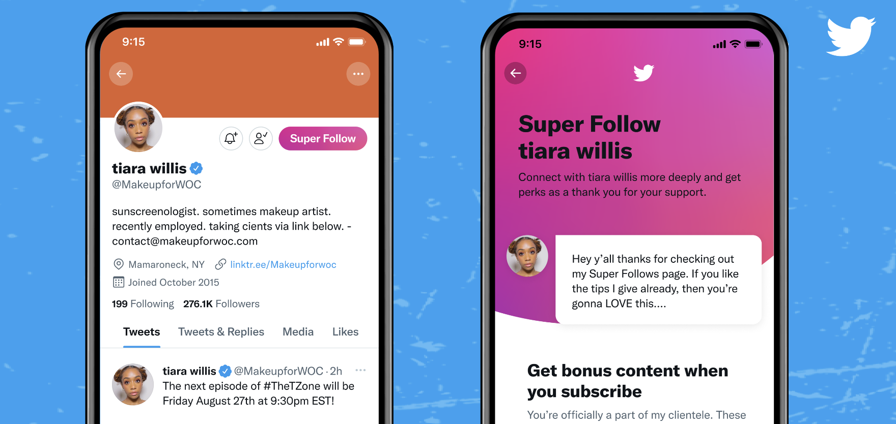 twitter lance super follow monetisation tweet