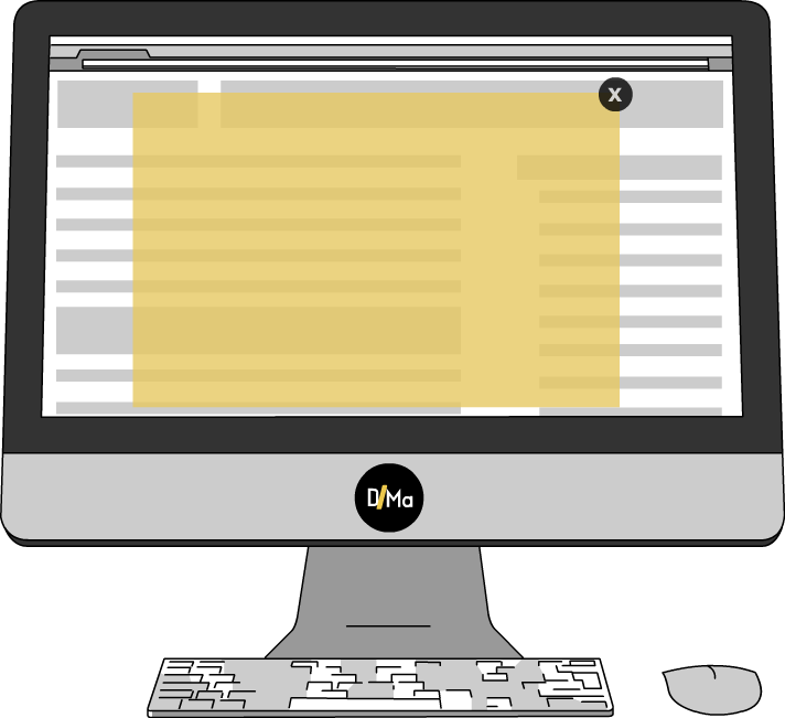 Format pub internet - format overlay