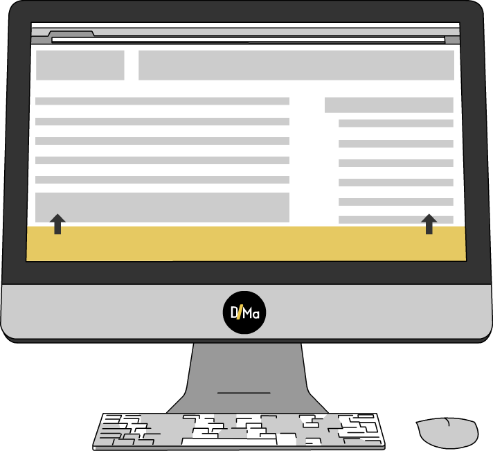 Format pub internet - format footer slide-in