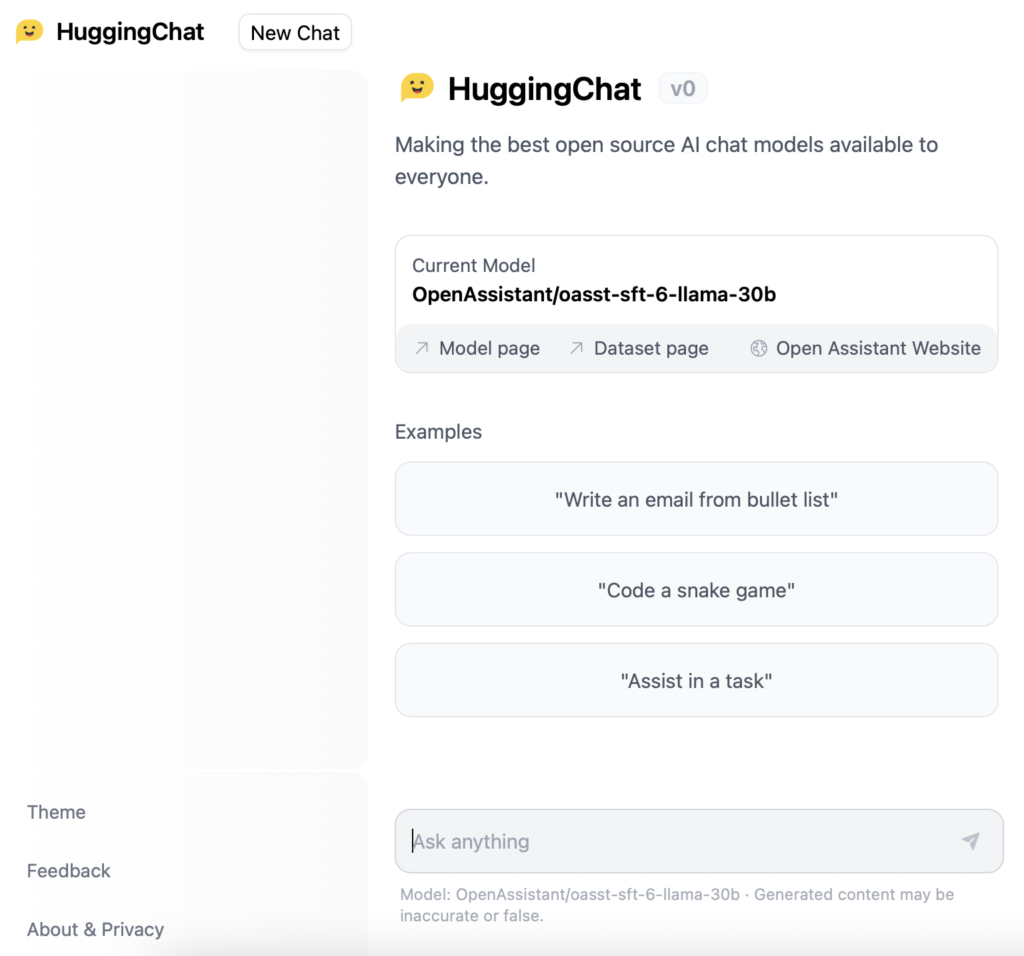 HuggingChat : la nouvelle alternative à ChatGPT