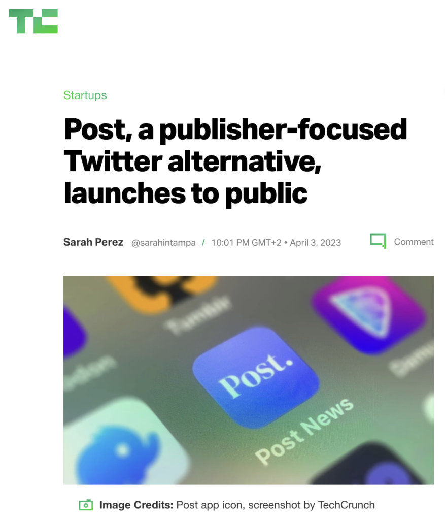 Post.news, un nouveau réseau social centré sur l'actualité